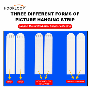 Bán sỉ lớn tất cả trong một móc và vòng lặp Băng nhiệm vụ nặng nề dính hình ảnh treo dải siêu khó khăn Khung treo dải - Product Image 2