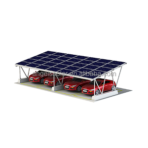 Cochera <span class=keywords><strong>Solar</strong></span> de Acero Galvanizado Personalizada, Estructura Impermeable, Servicio OEM - Product Image 1