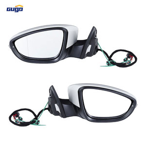 GUGO 3C8857507AP9B9 3C8857508AP9B9 Rétroviseur latéral électrique pliable avec éclairage <span class=keywords><strong>de</strong></span> courtoisie pour Volkswagen CC 2010-2018 - Product Image 3