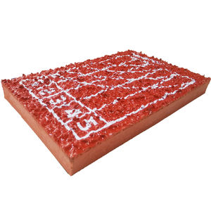 INOLP Hybrid Sports Flooring 35% Réduction du risque de blessure Piste Anti-fatigue Sprint Tracks avec 35% de retour d'énergie pour la course - Product Image 1