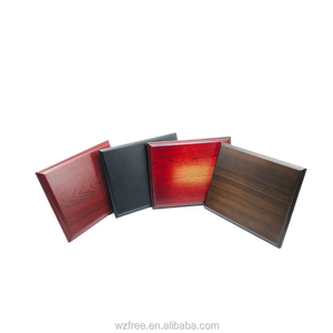 Bán buôn Tùy chỉnh màu Đỏ MDF bằng gỗ tấm mảng bám cho huy chương giải thưởng giấy chứng nhận hiển thị sơn kết thúc óc chó đen lưu niệm - Product Image 5