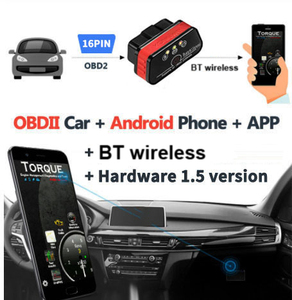 <span class=keywords><strong>KONNWEI</strong></span> Original de fábrica KW901 para Bluetooth 5,0 <span class=keywords><strong>OBD2</strong></span> ELM327 adaptador V1.5 IC25K80Chip escáner de diagnóstico para todos los analizadores de motor - Product Image 2