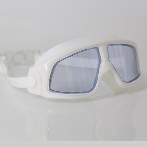 Gafas de natación con montura grande, antivaho, impermeables, de alta definición, para hombres, lentes de policarbonato de plástico para adultos - Product Image 5