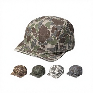 Gorra de Camuflaje de Lona de Alta Calidad con Cierre de Hebilla Metálica, Visera Curva, Sin Estructura, para Uso Diario y Actividades al Aire Libre - Product Image 3