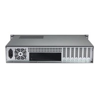 Boîtier d'ordinateur serveur 2U Rackmount avec ATX PSU Mini PC châssis serveur 2U court pour GPU