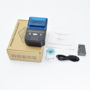 <span class=keywords><strong>Imprimante</strong></span> d'étiquettes thermique sans fil de haute qualité 58 mm sans encre, système Android iOS, impression d'étiquettes, de codes-barres et de codes QR pour USB Stock - Product Image 6