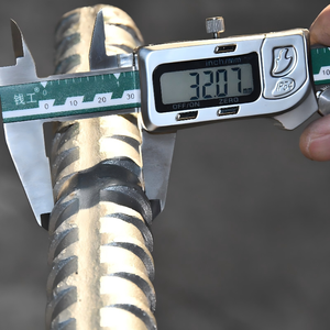 مصنع قضبان التسليح عالية القوة بقطر 25 ملم و32 ملم و36 ملم ذات السنون الكاملة لمواد البناء والهندسة - Product Image 1