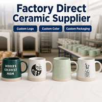 Tasses en céramique Offre Spéciale quotidiennes avec impression sur soie Boissons en porcelaine Tasses à café et à thé pour les vacances