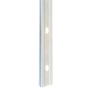 Rails métalliques de haute qualité en acier galvanisé, ignifuges, antirouille, haute résistance, pour systèmes de plafonds en plâtre et de cloisons sèches, et pour la fixation de profilés de plafond. - Product Image 1