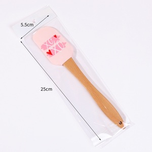<strong>Custom</strong> Pattern Food-grade Nonstick pink Silicone Spatula Pastry Baking <strong>Tools</strong> for Kitchen <strong>Cake</strong> <strong>Tools</strong> - Product Image 2
