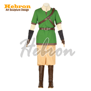 Disfraz de <span class=keywords><strong>cosplay</strong></span> personalizado de <span class=keywords><strong>Link</strong></span> de The Legend Of <span class=keywords><strong>Zelda</strong></span> Skyward Sword para Halloween, películas, televisión, adultos, para eventos y presentaciones. - Product Image 1