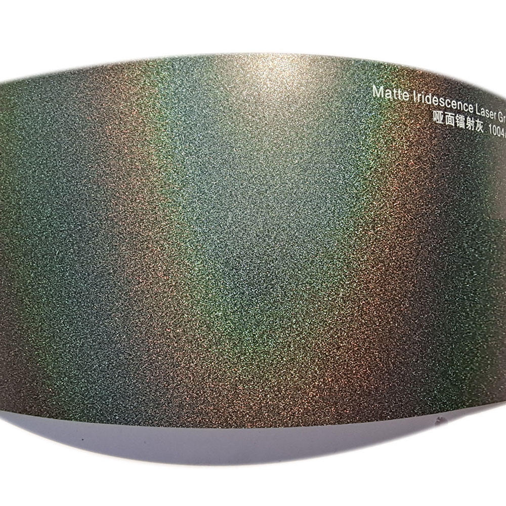เคลือบสีรุ้งเลเซอร์สีเทา