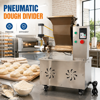 Machine à diviser la pâte pneumatique haute performance, coupe-pâte commerciale pour la production de pain, de pains à la viande et de gâteaux de lune