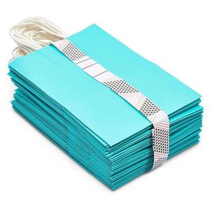 Bolsas de Regalo de Alta Calidad con Asas para Mercancía de Fiesta, Almuerzo Diario, Boutique, Supermercado, Tienda Minorista, Bolsa de Papel para Empaque - Product Image 3