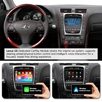 Modules d'interface de décodeur sans fil Apple CarPlay et Android Auto pour Lexus GS430 GS460, 2005 - 2012