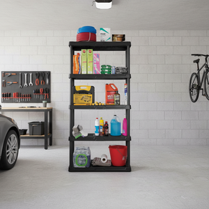 ชั้นวางของพลาสติกแบบหนา รุ่น BOX 1 รับน้ำหนักได้ 5 ชั้น/ชั้น 70 กก. 185x43x91 ซม. ยี่ห้อ TRUPER รุ่น EST-5-1BOX ผลิตในเม็กซิโก - Product Image 2