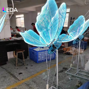 LEDA Venta al por Mayor de Fábrica, Luces LED de Mariposas Móviles para Decoración de Bodas, Lámpara de Mariposas LED para Decoración de Fiestas - Product Image 2