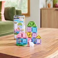 Ensemble de 20 blocs magnétiques de voyage, les jouets éducatifs magnétiques originaux pour enfants