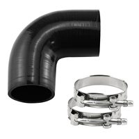 Coude réducteur en silicone sur mesure 45/90/135 degrés pour tuyau de radiateur de voiture et camion 45 51 57 63 70 76MM
