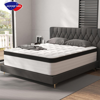 Matelas Premium Leland Koala Simple Double King Queen, Commandez en Ligne, Latex, Ressorts Ensachés, Mousse à Mémoire de Forme Gel