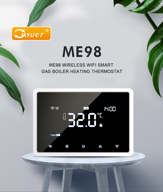LCD Touch Screen  Floor Heating Room Thermostat AC110-230V Water Electric Heating Temperature Controller