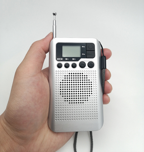 Custom Mini <b>Pocket</b> AM FM Portable Radio Digital Display with Preset Buttons and Lanyard for Daily Use and Outdoor Activities - Product Image 6