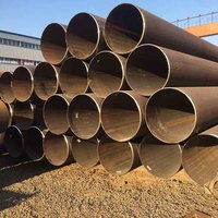 Tuyau en acier au carbone soudé API 5L Gr.B pour le transport de pétrole et de gaz, grand stock disponible