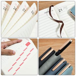 2026 Personal Erasable <b>Journal</b> Notebook Imitation Leather Calendar Notebooks with Wood-free Paper - Product Image 4