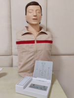 Mannequin de RCR demi-corps adulte pour l'éducation médicale, les premiers soins, la réanimation, la formation factice, simulateur de modèle en PVC