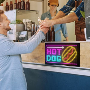 Affichage LED flexible 32x64 pour extérieur, programmable, avec <span class=keywords><strong>message</strong></span> défilant, panneau signalétique LED pour devanture de magasin - Product Image 3