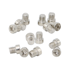 Tornillos Personalizados de Cabeza Pequeña de Acero al Carbono Niquelado, Cabeza Cilíndrica, Cabeza Plana, DIN ISO UNC UNF, M2-M6 - Product Image 2