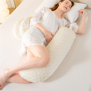 Prix direct <span class=keywords><strong>de</strong></span> gros d'usine <span class=keywords><strong>Coussin</strong></span> confortable <span class=keywords><strong>de</strong></span> genou d'oreiller <span class=keywords><strong>de</strong></span> <span class=keywords><strong>grossesse</strong></span> en forme <span class=keywords><strong>de</strong></span> <span class=keywords><strong>U</strong></span> avec la couverture démontable <span class=keywords><strong>de</strong></span> velours - Product Image 3