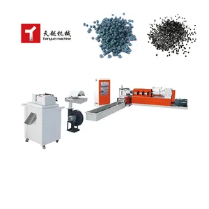 Automatic Temperature Control Air Cooling Pelletizer Plastic Pelletizing Machine Pp Pe Recycle Plastic Granules Making Machine