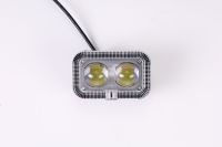 Luces LED Antiniebla/de Conducción Yongyou para Motocicleta y Automóvil, 6500LM, 12-50V, DRL, Faro de Trabajo con Bombilla Roja, Modelo YYZ-02