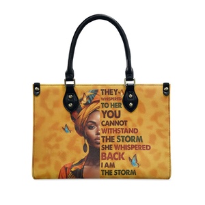 Nuovo prodotto portafoglio in pelle sintetica borse a tracolla da donna <span class=keywords><strong>I</strong></span> <span class=keywords><strong>Am</strong></span> The Storm stampa Set portafoglio borsa donna personalizzato - Product Image 2
