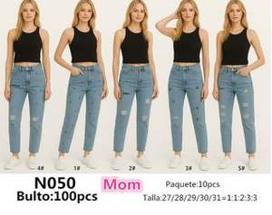 N050 Canotta da Donna in Cotone, Girocollo, Tinta Unita, Casual, Traspirante, Lavorata a Maglia, Lunghezza Regolare, Disponibile - Product Image 1