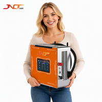 Nouveau système de nettoyage au laser pulsé ultra-mince 500W refroidi par air, portable, pour l'élimination de la rouille automobile et de l'aluminium