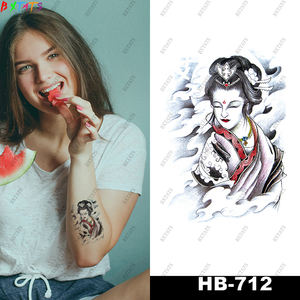 Tatuajes Temporales Ecológicos y No Tóxicos para Hombres y Mujeres, Arte Corporal, <span class=keywords><strong>Media</strong></span> Manga, <span class=keywords><strong>Pierna</strong></span>, Tribal, Falsos, Impermeables, Adhesivos - Product Image 3