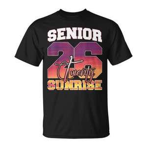 Senior <b>Sunrise</b> Class Of 26 T-Shirt - Product Image 1