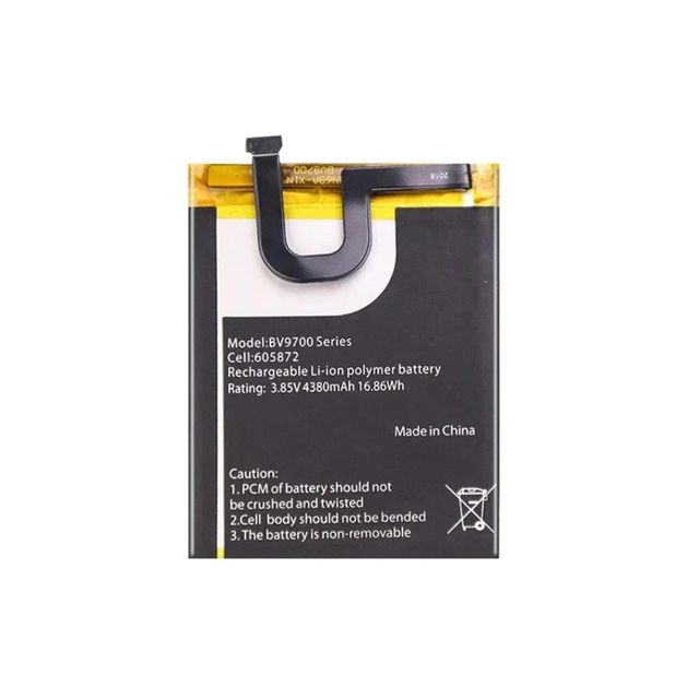REAL CAP Replacement Battery 605872 for Blackview BV9700 Cell Phone BV9700Pro Smartphone Batteries Factory OEM Customized