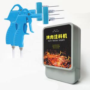 One Shot <span class=keywords><strong>Multi</strong></span>-Needle Barbecue Cuisse d'agneau d'agneau entier Marinade Saumure Goût haute pression <span class=keywords><strong>Seringue</strong></span> électrique pour viande rôtie - Product Image 1