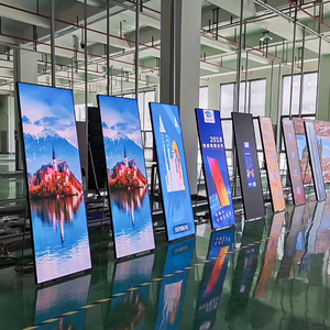 Có thể tháo rời có thể gập lại ngoài trời trong nhà tầng thường vụ quảng cáo hiển thị p1.25 p1.87 p1.5 p2.5 dẫn Áp phích Màn hình hiển thị - Product Image 6