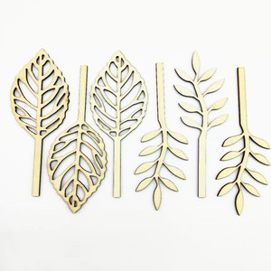 <b>Wooden</b> Leaf Bookmarks <b>Laser</b> <b>Cut</b> Hollow Design Eco-Friendly Decorative Bookmarks For Reading And Gift - Product Image 2
