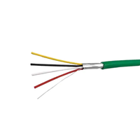 Câble Bus KNX en Cuivre pour Domotique, Contrôle d'Éclairage, Hôtels, Bureaux, Villas, Paire Torsadée 2x2x0.8mm, PVC Fiable