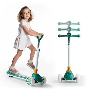 Skuter anak bayi, skuter keseimbangan Jerman roda 3 untuk mainan anak-anak