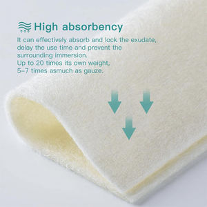 Gratis sampel, kain kasa 4 "* 4" berperekat kalsium <span class=keywords><strong>Alginate</strong></span> luka sangat menyerap - Product Image 2