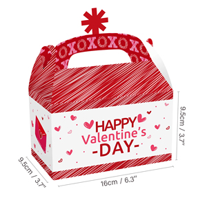 <span class=keywords><strong>Feliz</strong></span> Día de San Valentín Caja de regalo Love Velentine's Day Party Candy 3D Caja de papel de mano - Product Image 5
