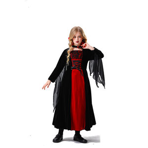 Halloween conte de fées <span class=keywords><strong>horreur</strong></span> enfants robe de vampire histoire fête jouer enfants Costume <span class=keywords><strong>princesse</strong></span> robe scène Costume spectacle - Product Image 5