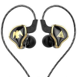 QKZ AK6 <span class=keywords><strong>Ares</strong></span> Auriculares deportivos y auriculares Enchufe de 3,5mm Música con cable con micrófono Auriculares Subwoofer Manos libres para auriculares para correr - Product Image 1