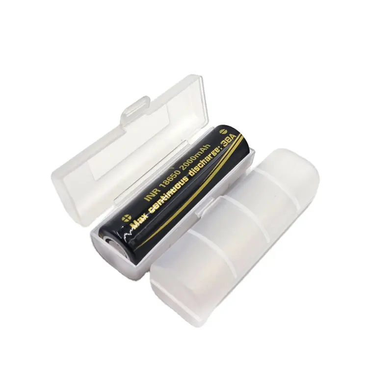 18650*1 Plastic Case Li-Ion Batterij Plastic Storage Case Box Voor 18650